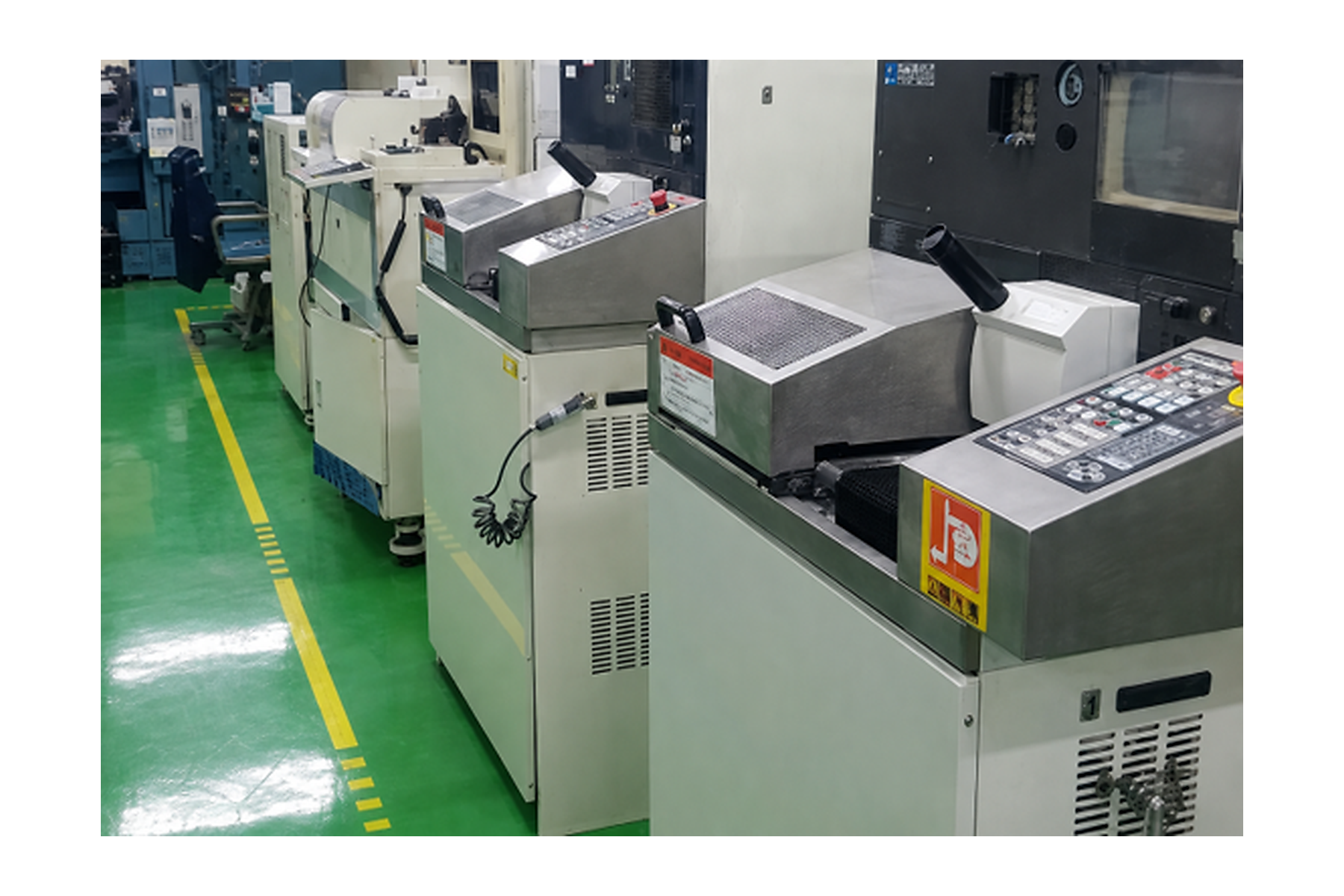 iBULe machining equipment